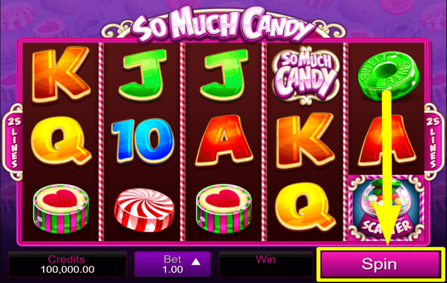 So Much Candy TAP “SPIN” TO PLAY.