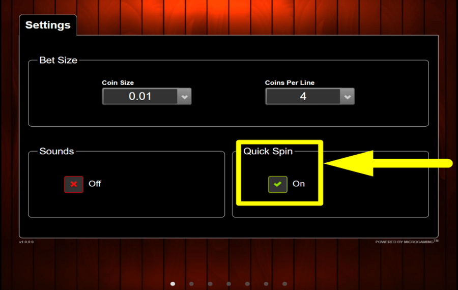 So Much Sushi ENABLE QUICK SPIN.