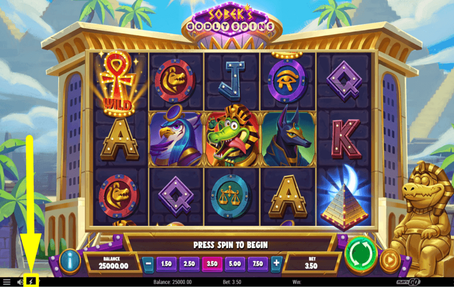 Sobeks Godly Spins PASSER À LA GROSSE ACTION.