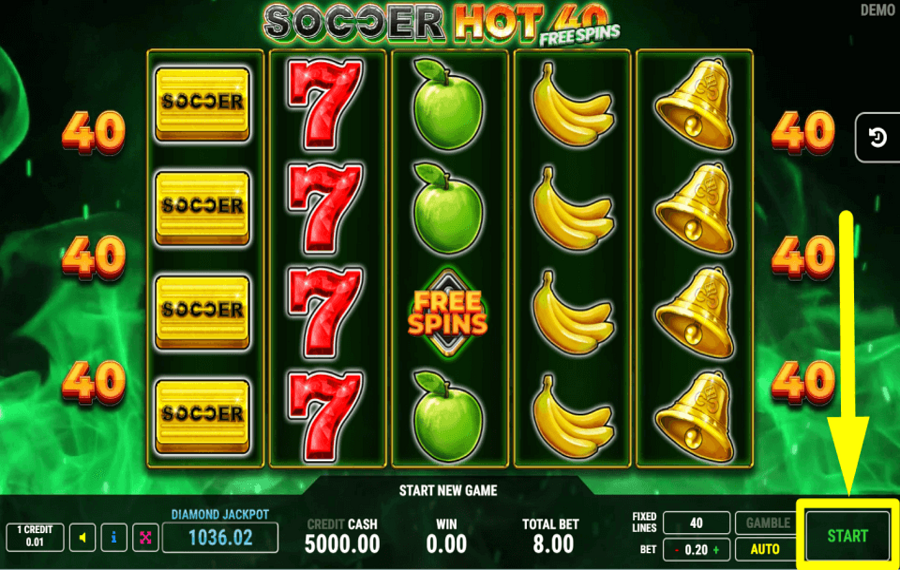 Soccer Hot 40 Free Spins GO FOR A SPIN.
