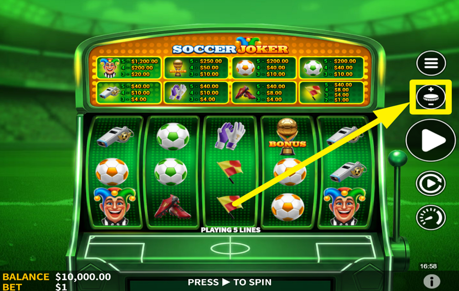 Soccer Joker FISSA LA TUA POSTA.