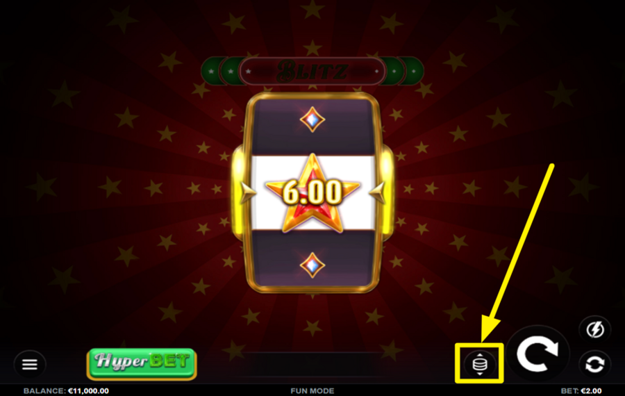 SoloReel Blitz ОПРЕДЕЛИТЕ СВОЮ СТАВКУ.