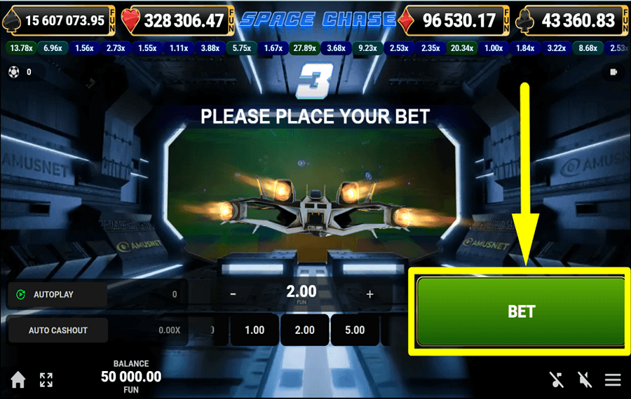 Space Chase JOUER LE JEU.