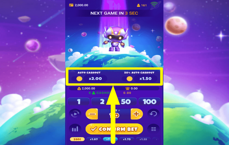 Space Crasher ВЫПЛАЧИВАЙТЕ ДЕНЕЖНЫЕ СРЕДСТВА АВТОМАТИЧЕСКИ.