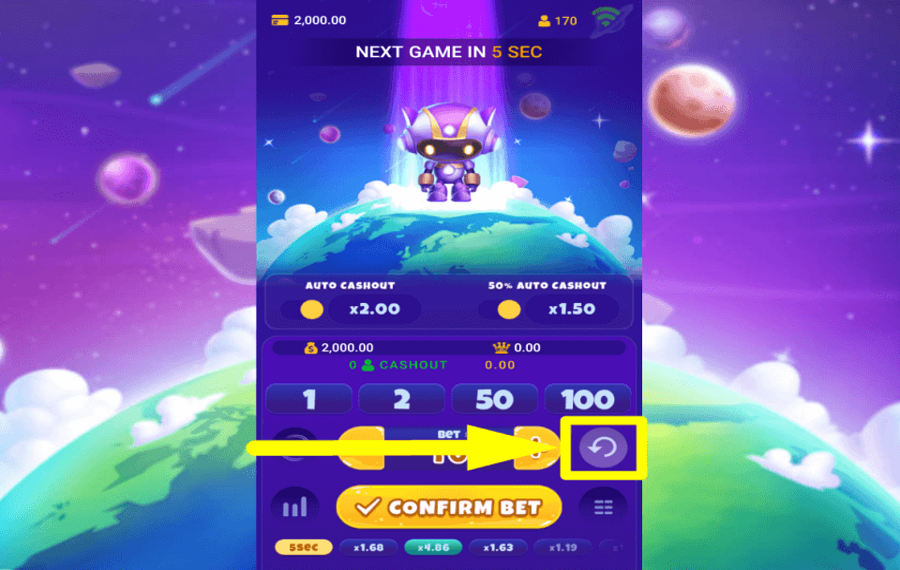 Space Crasher ВЕРНИТЕСЬ ПО СВОИМ ШАГАМ.