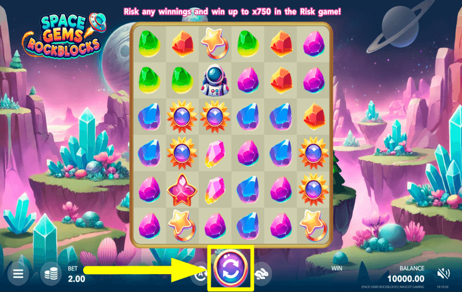 Space Gems Rockblocks СОБИРАЙТЕ НАГРАДЫ.