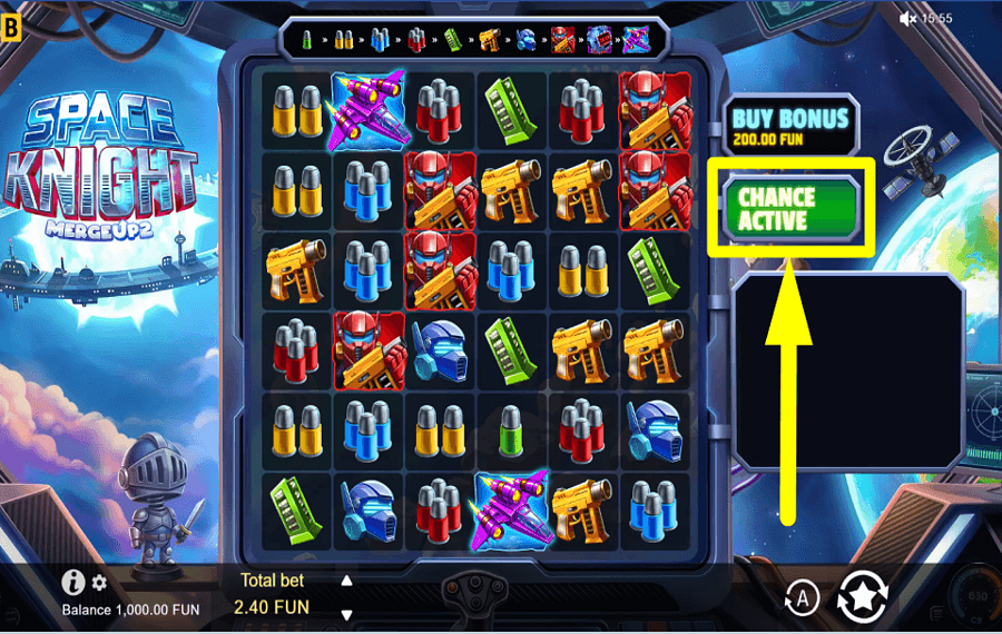 Space Knight Merge Up 2 NUTZE DEINE CHANCE.