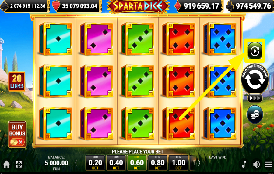 Sparta Dice MACH MIT BEIM SPASS!