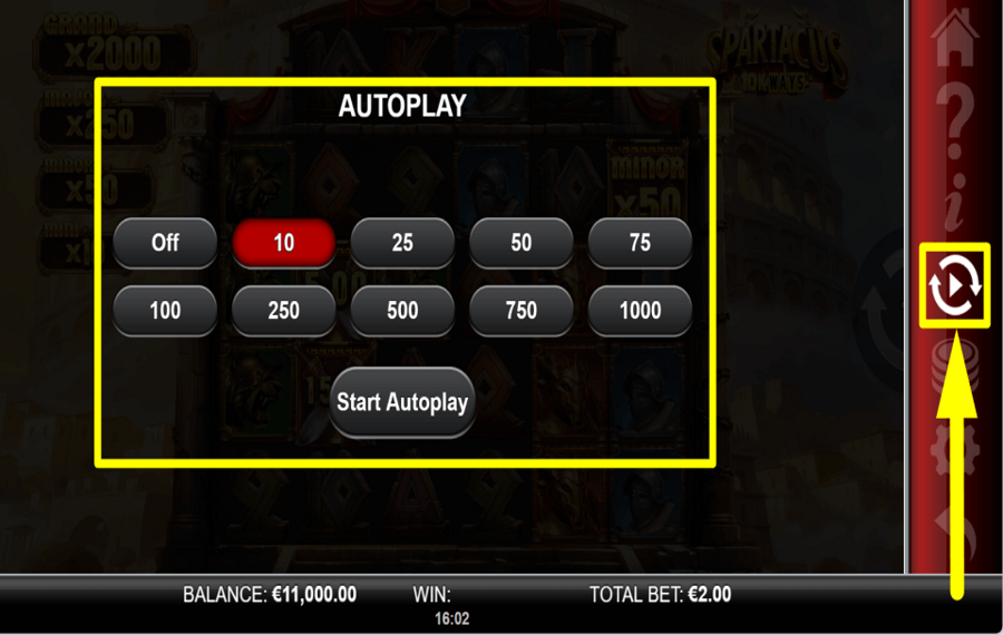 Spartacus 10K Ways ИСПОЛЬЗУЙТЕ АВТОВОСПРОИЗВЕДЕНИЕ.