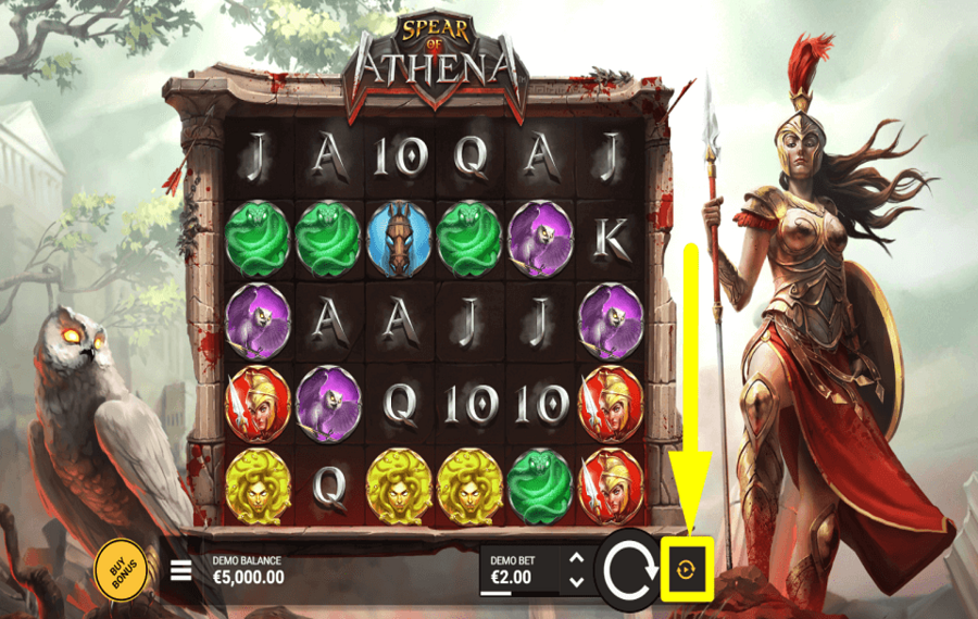 Spear of Athena AUTOMATISCHE WIEDERGABE STARTEN.