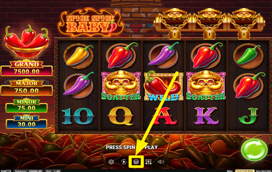 Spice Spice Baby DETERMINA LA TUA SCOMMESSA.