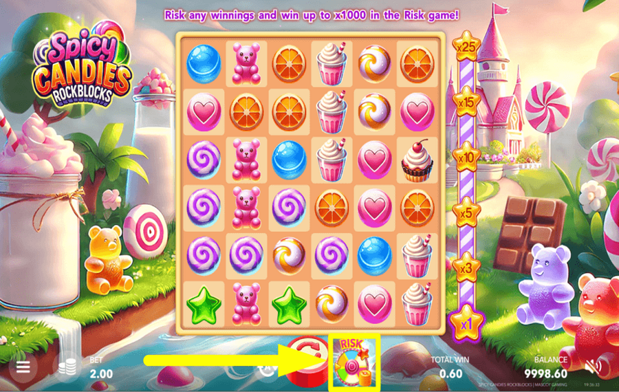 Spicy Candies Rockblocks ACCEPT THE RISK.