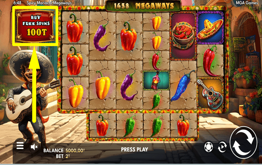 Spicy Mariachi Megaways ПРИОБРЕСТИ ДОПОЛНИТЕЛЬНЫЕ ХОДЫ.