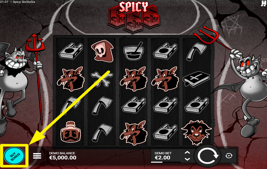 Spicy SixSixSix TAKE ADVANTAGE OF THE BONUS FEATURES.