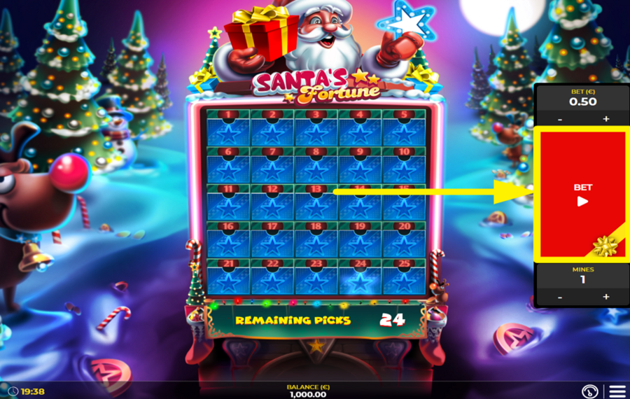 Spin2Win Santas Fortune НАЧНИТЕ СВОЕ ПРАЗДНИЧНОЕ ПРИКЛЮЧЕНИЕ!