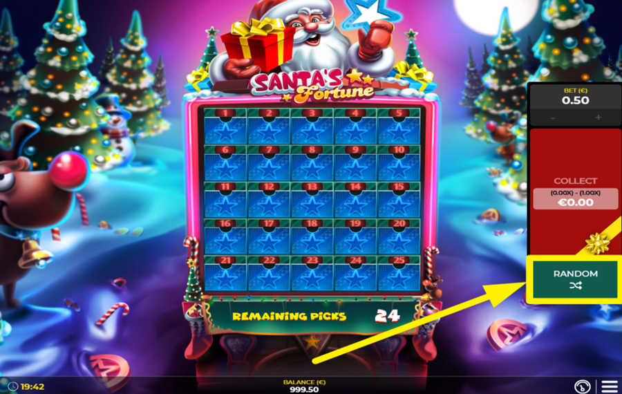 Spin2Win Santas Fortune Пусть судьба выберет за тебя.