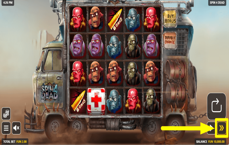 Spin4Dead ACTIVATE TURBO MODE.