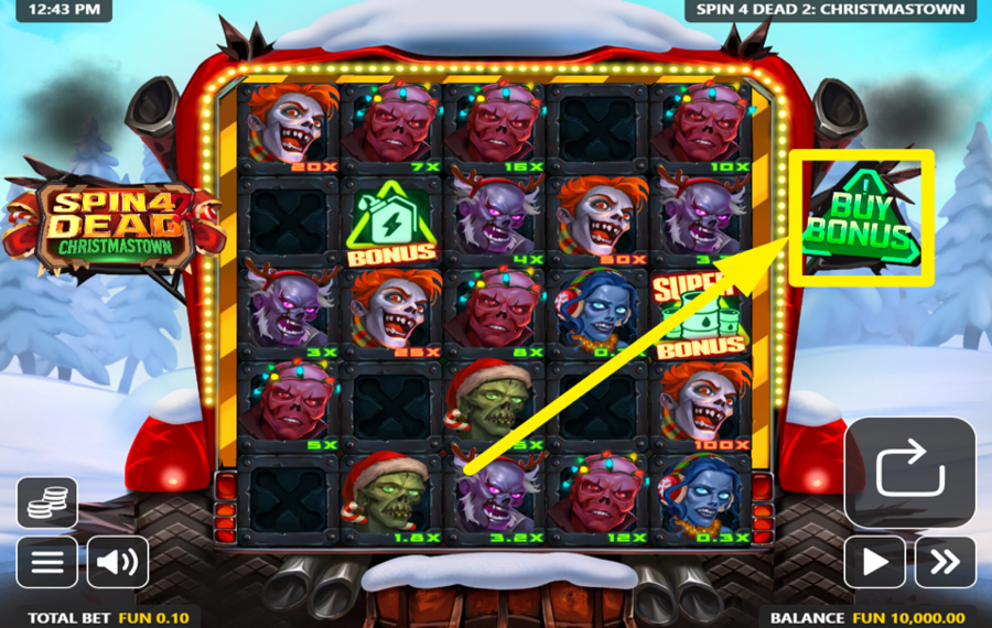 Spin 4 Dead 2 Christmastown ADD TO THE FUN!