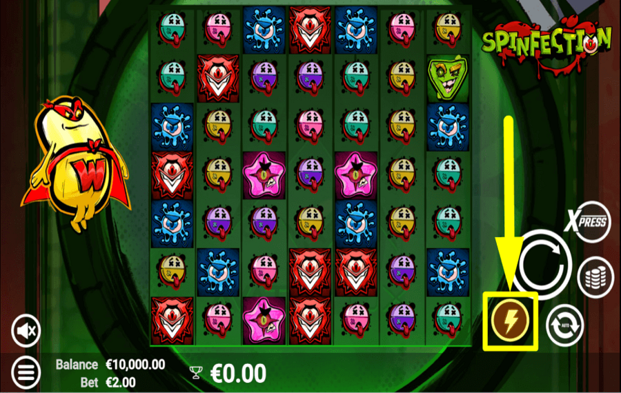 Spinfection SPEED UP THE GAME.