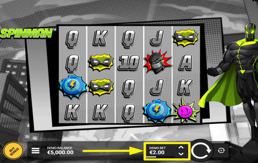Spinman AJUSTA TU APUESTA.