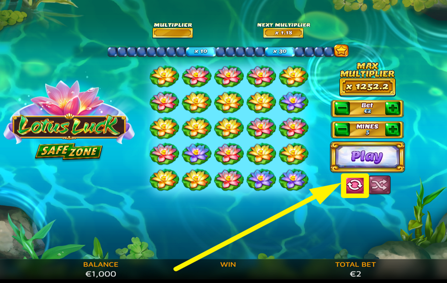 Spinoro Lotus Luck ENABLE AUTOPLAY.
