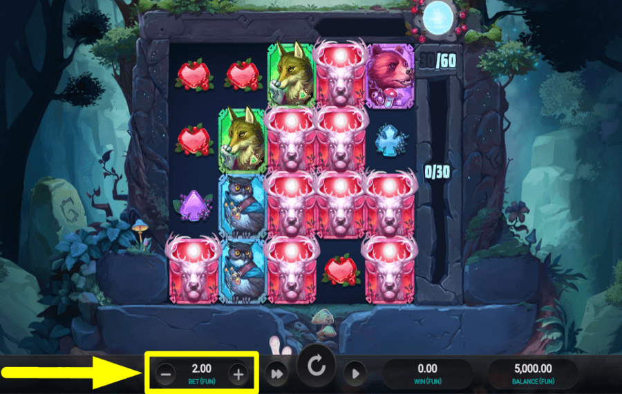 Spirit King ОПРЕДЕЛИТЕ СВОЮ СТАВКУ.