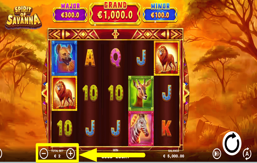 Spirit of Savanna СДЕЛАЙТЕ СТАВКУ.