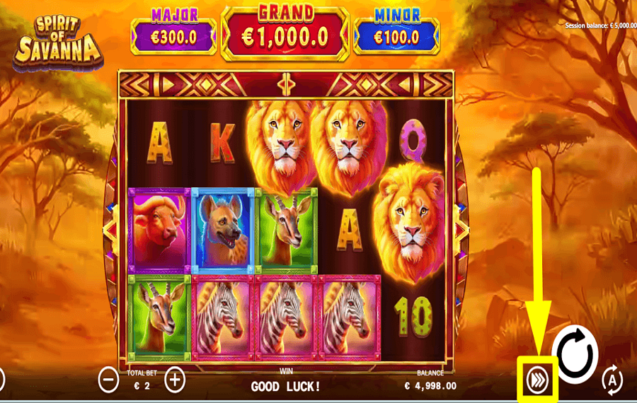 Spirit of Savanna УСКОРЬТЕ ТЕМП.