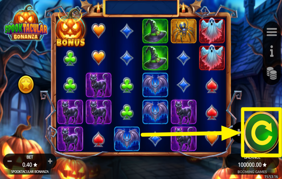 Spooktacular Bonanza ПРИСОЕДИНЯЙТЕСЬ К СПИННИНГУ.