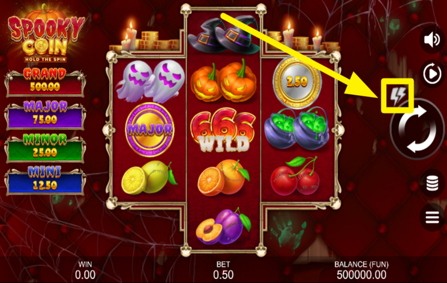 Spooky Coin Hold The Spin УВЕЛИЧЬТЕ СКОРОСТЬ.