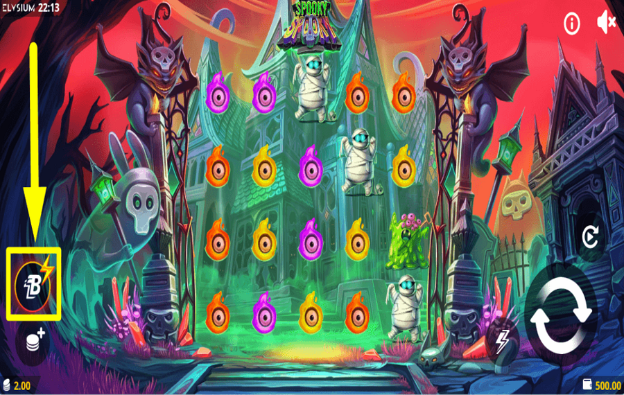 Spooky Spooky ACQUÉRIR DES BONUS.