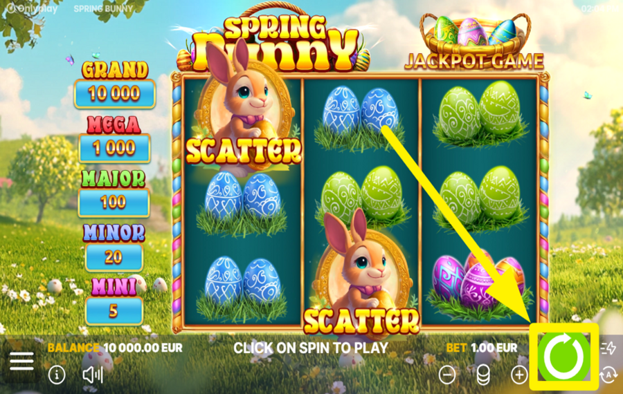 Spring Bunny PARTICIPATE IN THE FUN!