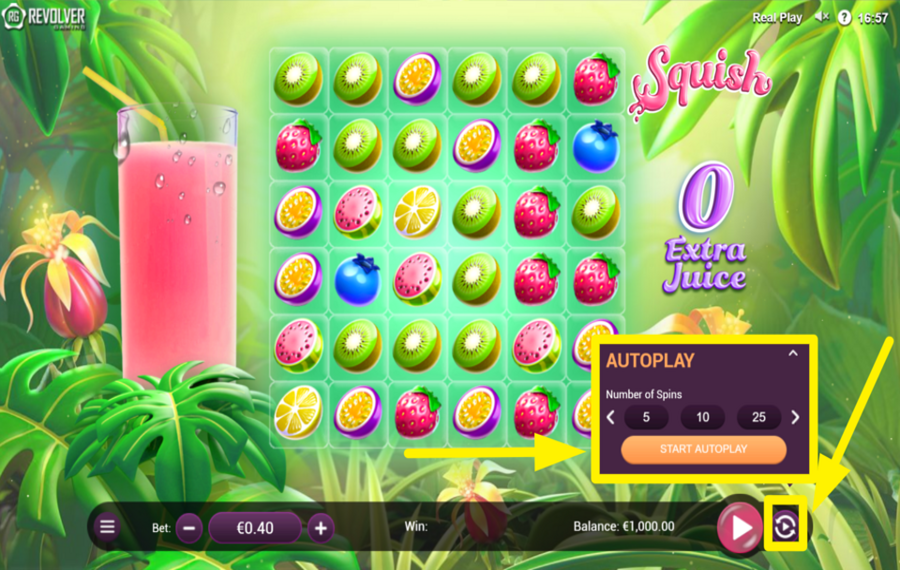 Squish ВЫБЕРИТЕ АВТОМАТИЧЕСКИЕ СПИНЫ.