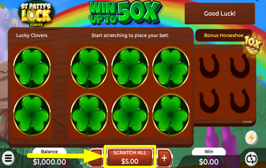 St Pattys Luck COLLECTEZ DES RÉCOMPENSES.