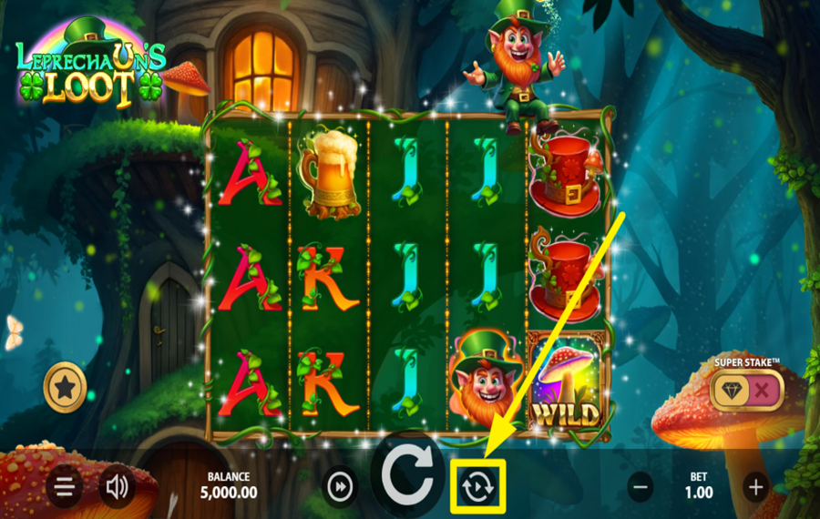 Stakelogic Leprechauns Loot UTILICE GIROS AUTOMÁTICOS.