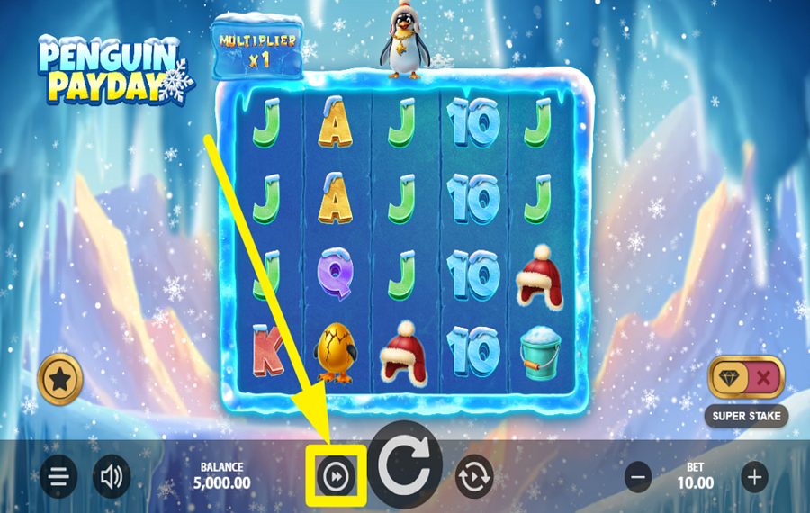 StakeLogic Penguin Payday ACCELERA IL GIOCO.