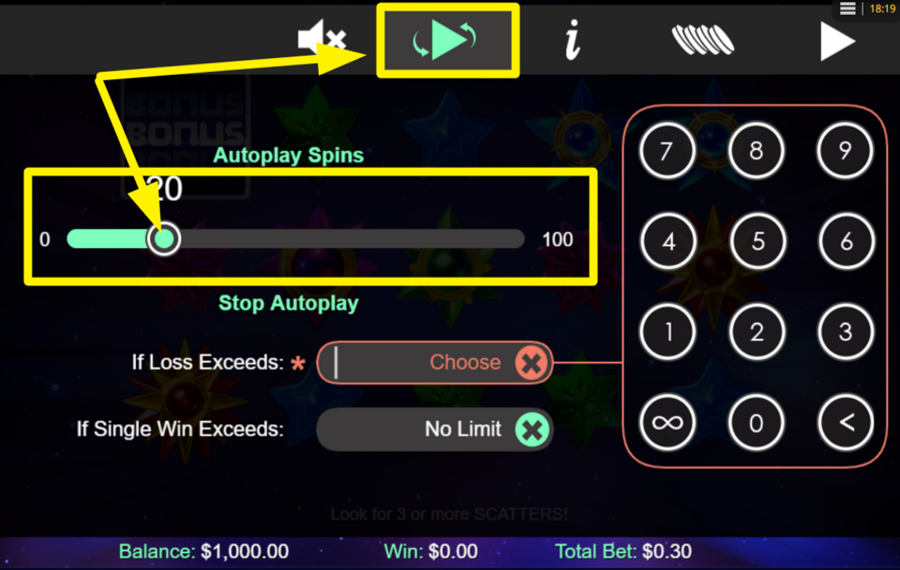 Starmania АКТИВИРУЙТЕ АВТОМАТИЧЕСКИЙ ОТЖИМ.