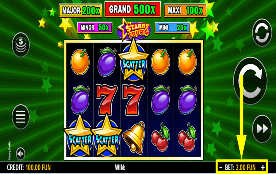 Starry Fruits DECIDE THE STAKE.