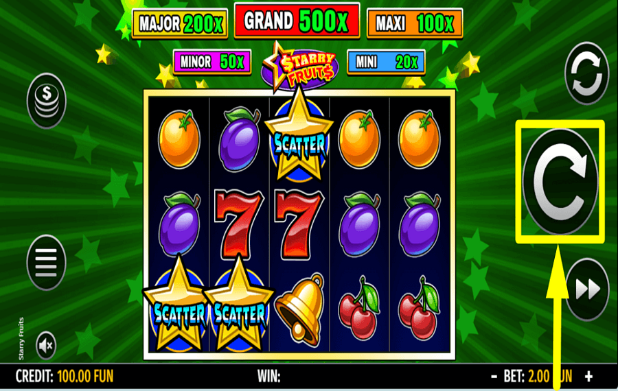 Starry Fruits GO FOR A SPIN.