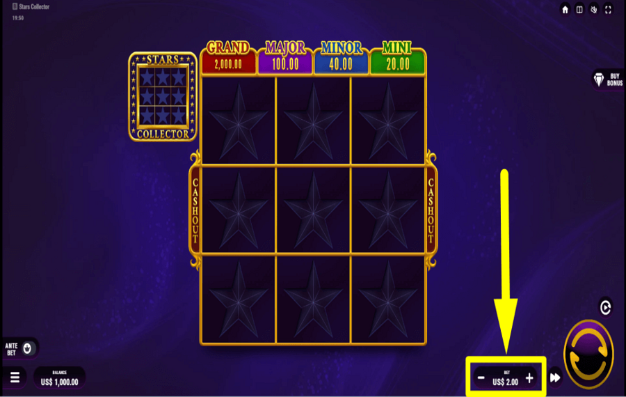 Stars Collector НАЗНАЧИТЬ СТАВКУ.