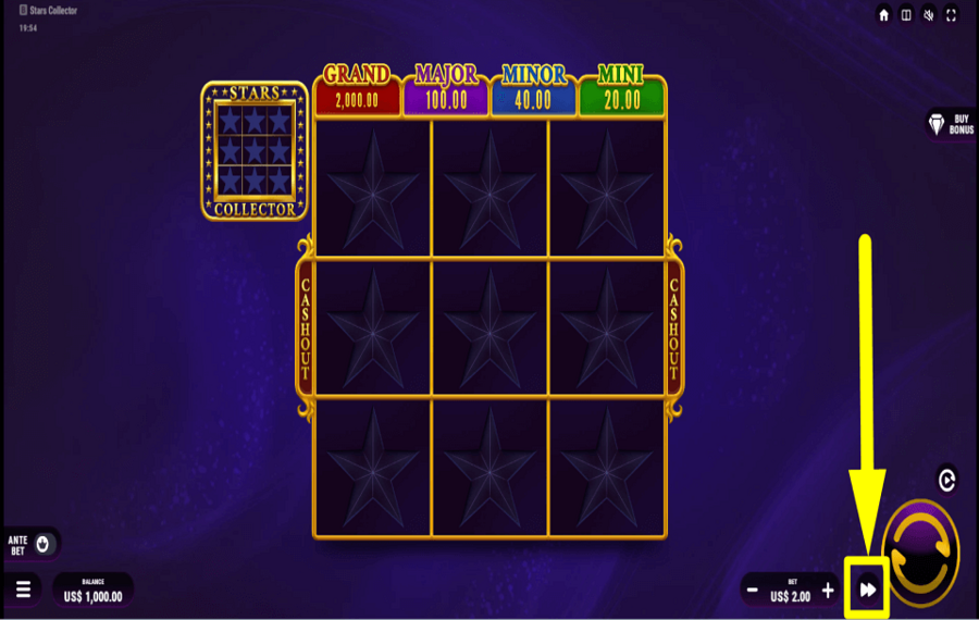 Stars Collector АКТИВИРУЙТЕ ТУРБО-РЕЖИМ.