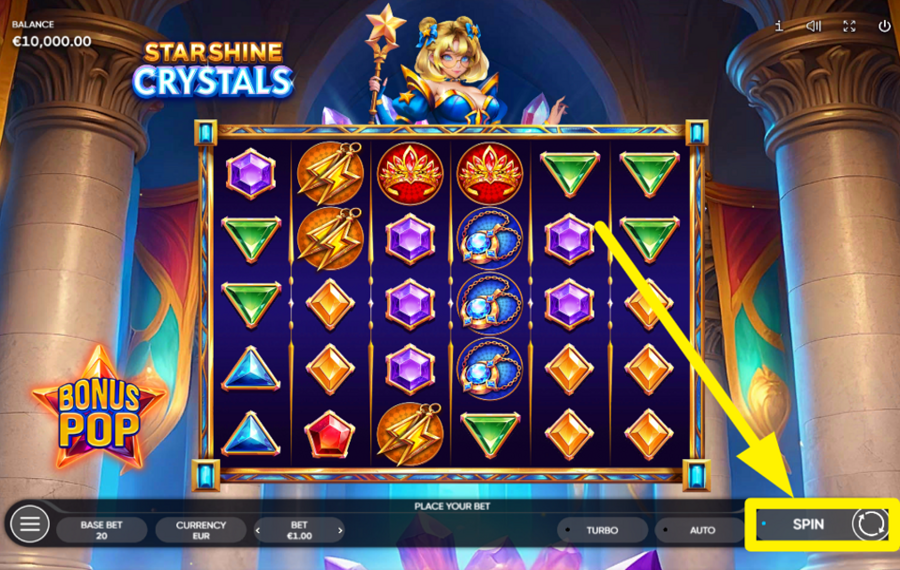 Starshine Crystals SPIN FOR VICTORY!