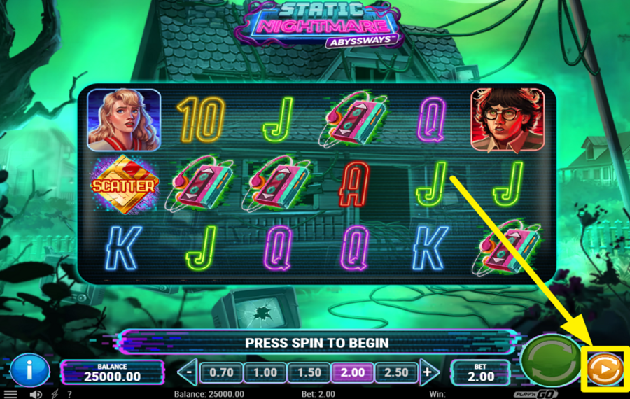 Static Nightmare Abyssways BENUTZE DIE AUTOPLAY-FUNKTION.