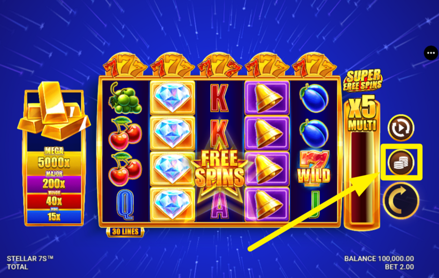 Stellar 7s ОПРЕДЕЛИТЕ СВОЮ СТАВКУ.