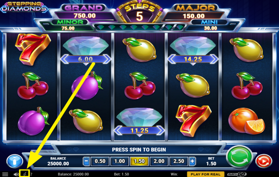 Stepping Diamonds LIBÉREZ LA CHARGE TURBO !