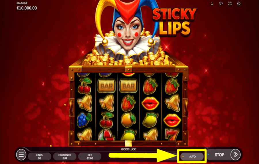 Sticky Lips PROCÉDER À LA LECTURE AUTOMATIQUE.