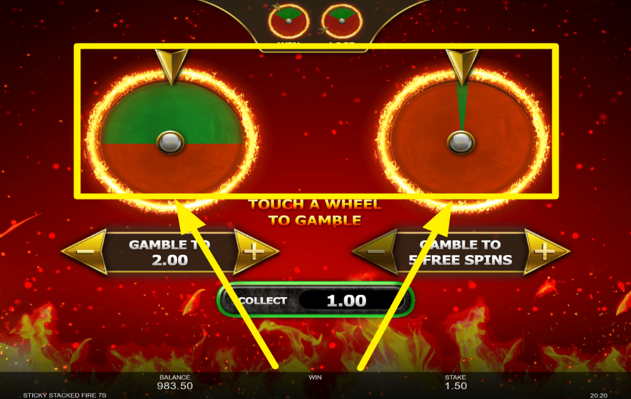 Sticky Stacked Fire 7s GEHEN SIE DAS RISIKO EIN!