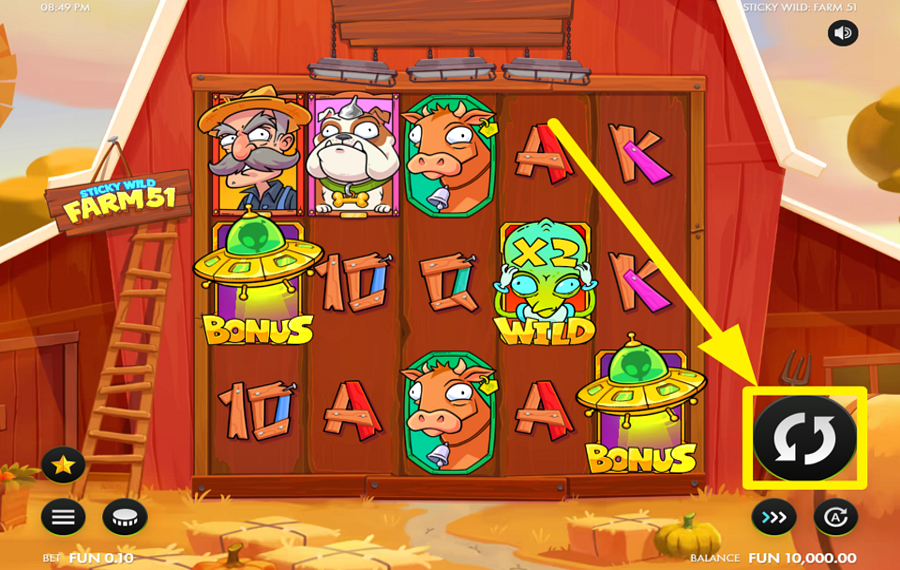 Sticky Wild Farm 51 GIRA LOS CARRETES.