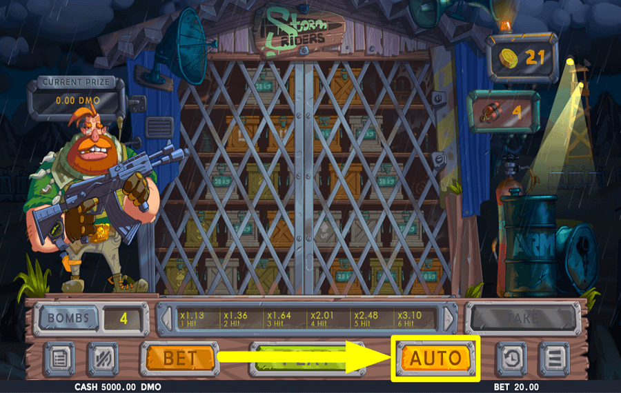 Storm Riders START AUTOPLAY.