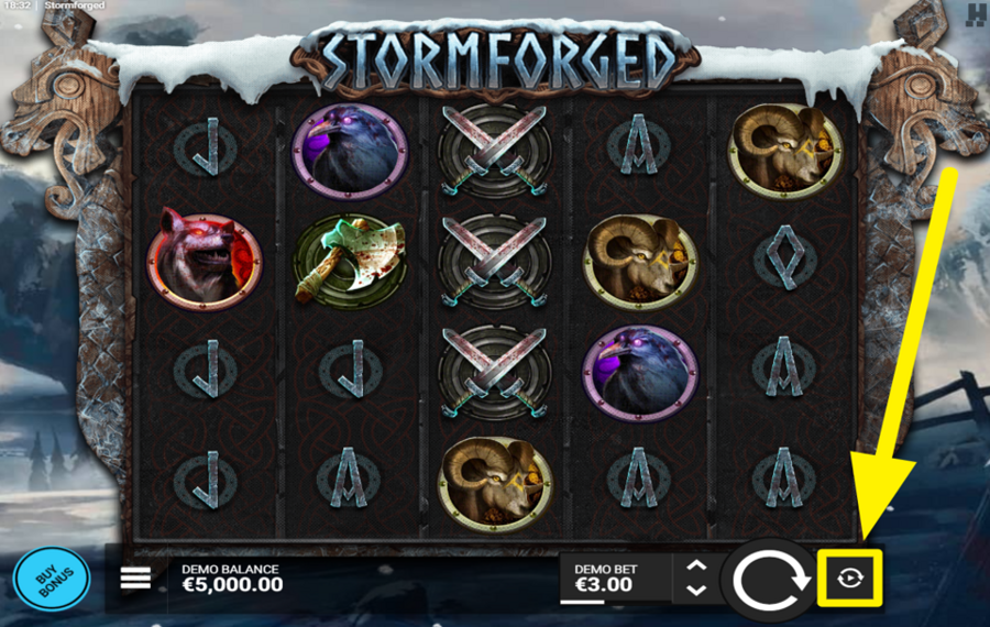 Stormforged USE AUTOMATED SPINS.